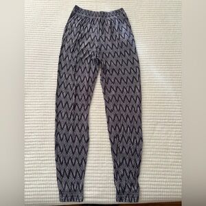 H&M Blue and White Pants Size XS